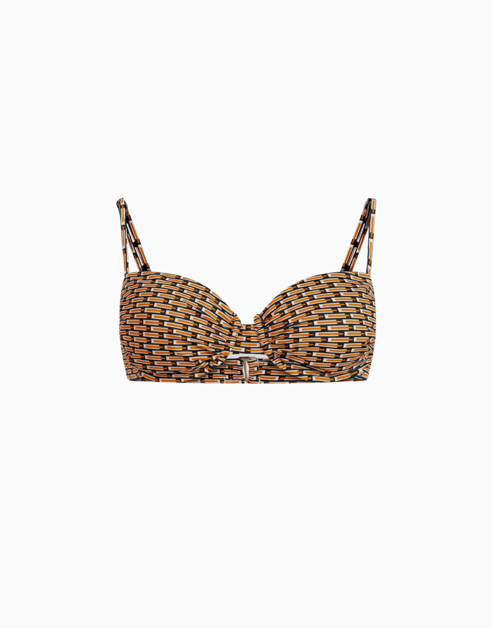 Haut maillot de bain à armatures Gaia — Rayé