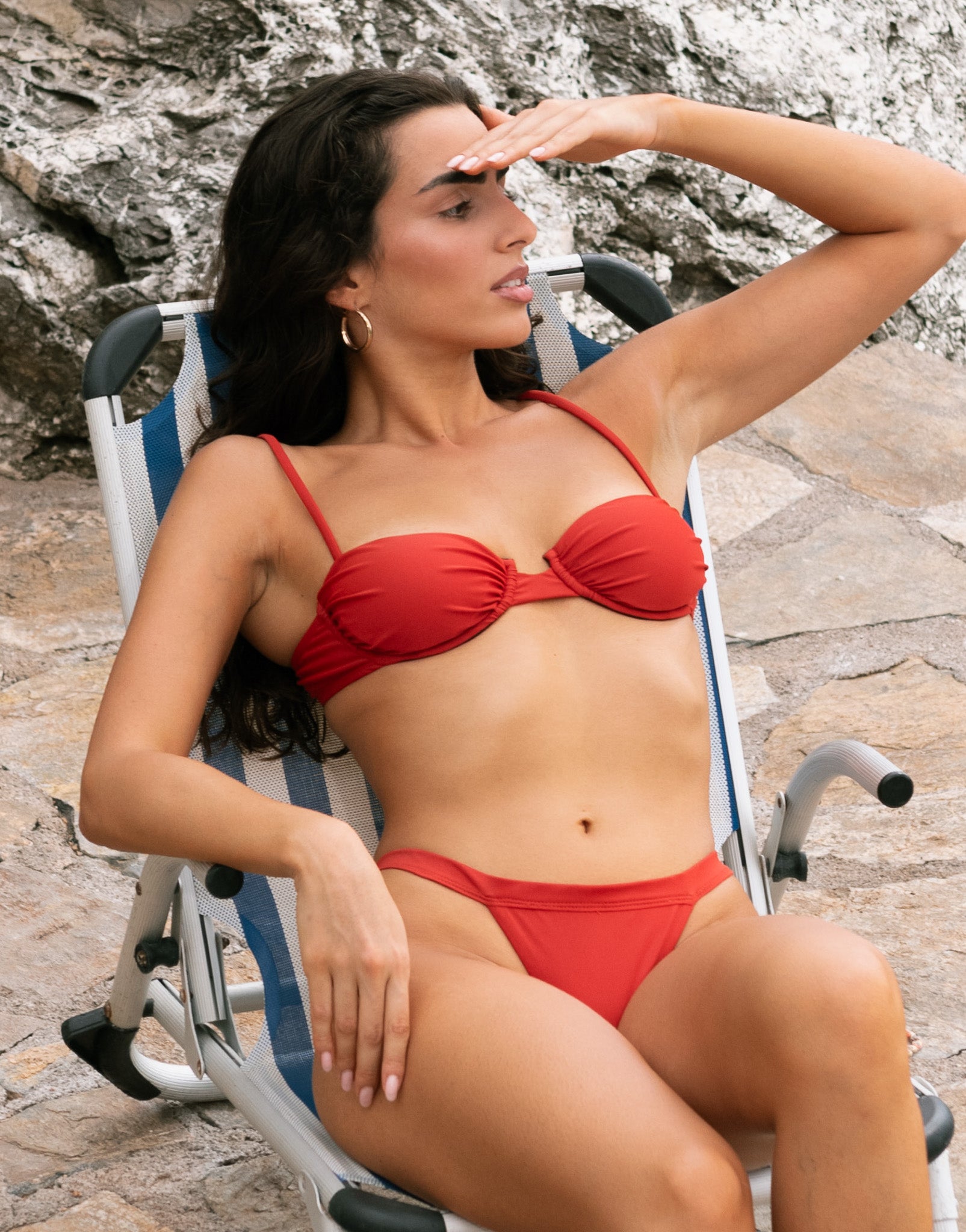 Haut de maillot à armatures Rhea