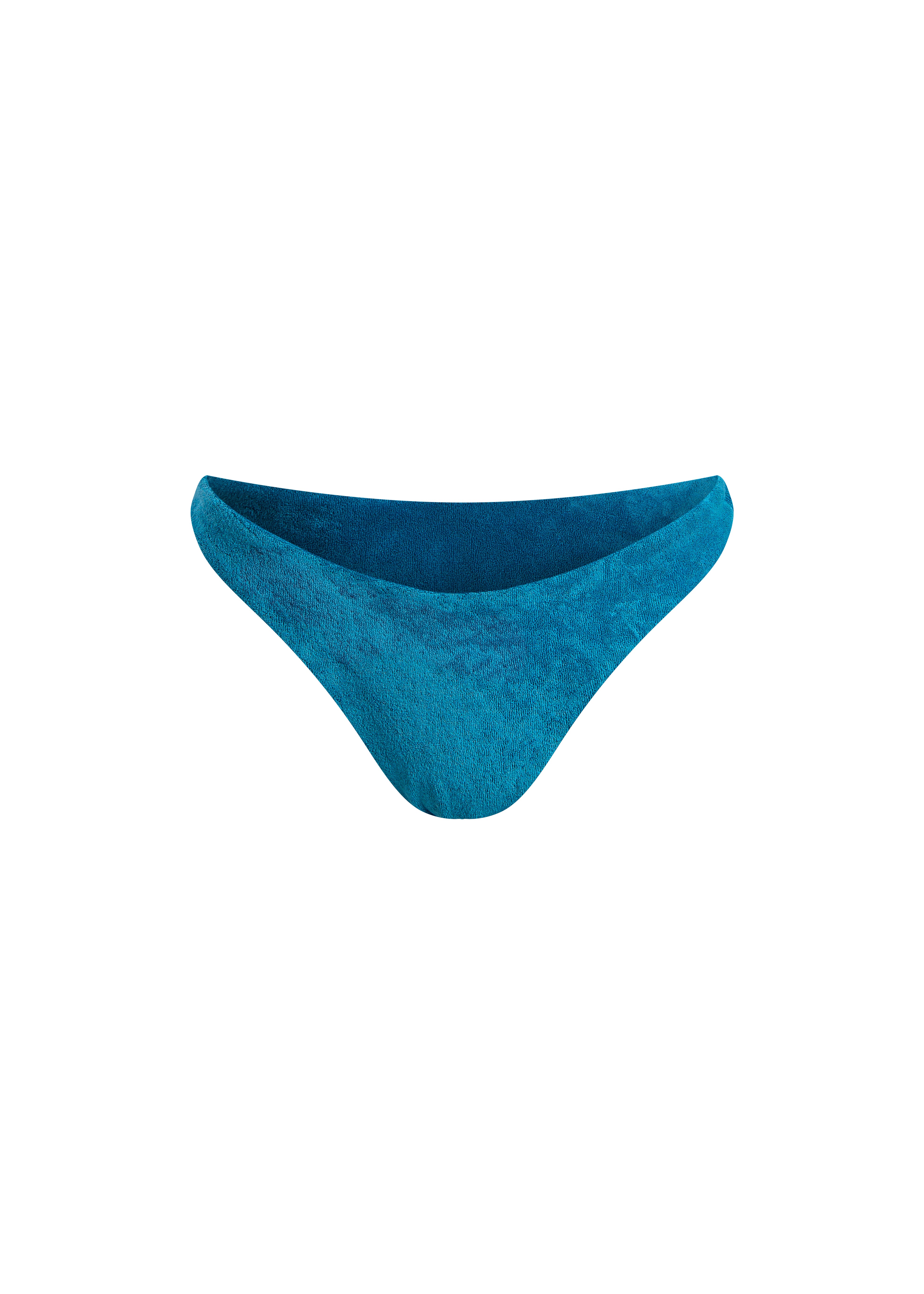 Bas de maillot en éponge bleu