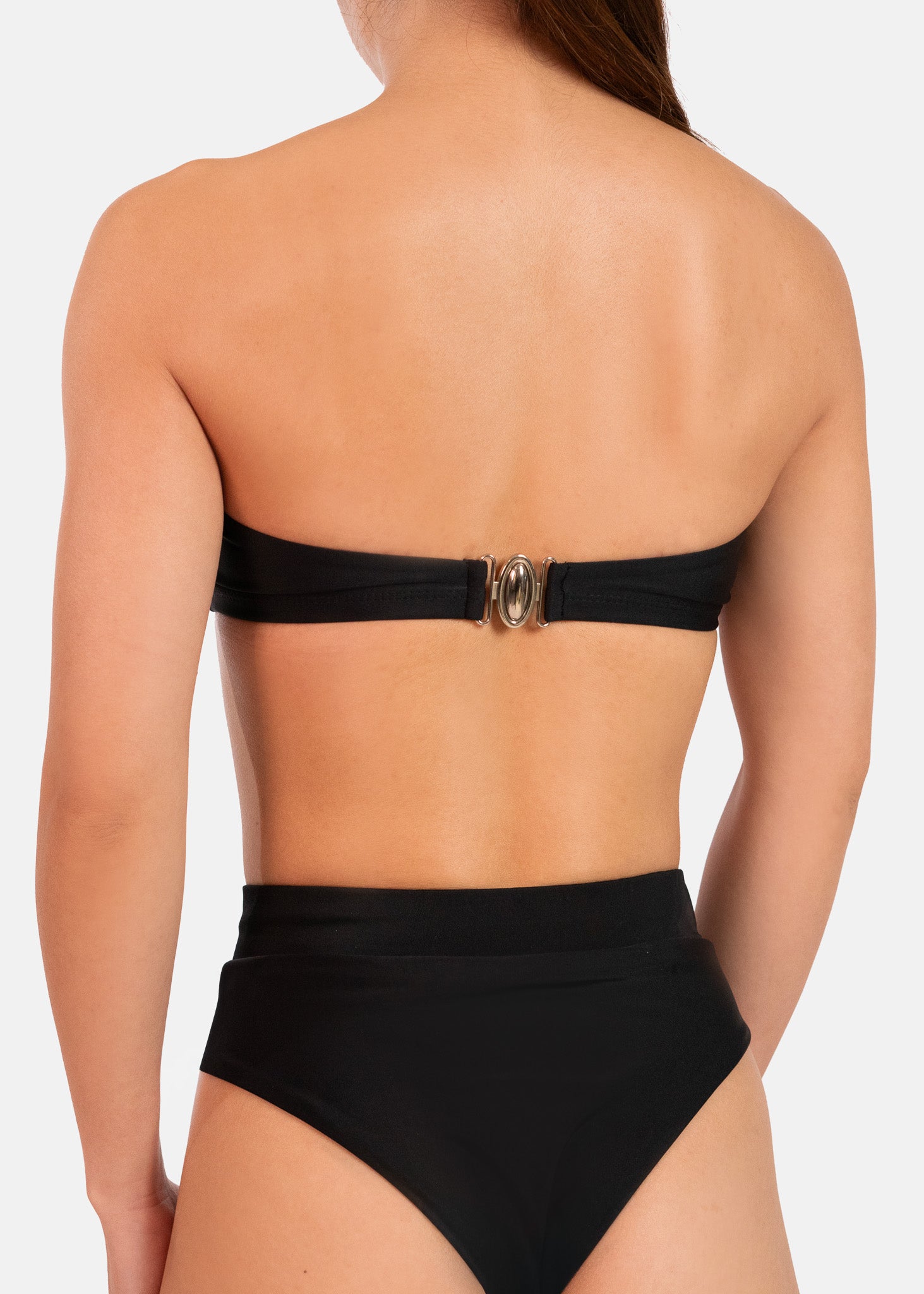 Haut de maillot bandeau noir Erebos